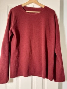 Maglione Maria Di Ripabianca Tg L 100% Cashmere Silenzioso Lusso Old Money Italia - Foto 1 di 7