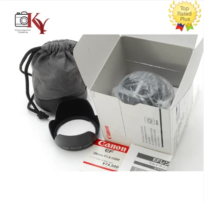 [Совершенно новый в коробке] Canon EF 28 мм F1.8 USM AF широкоугольный основной объектив из Японии - Изображение 1 из 4