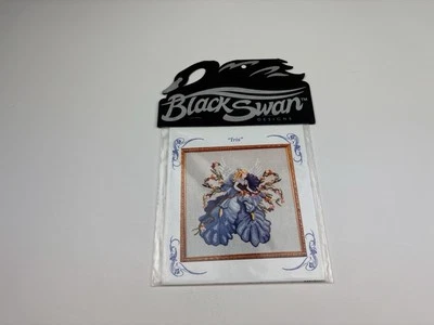 Black Swan Designs Iris Counted Cross Stitch Pattern Chart 4R - Image 1 of 3