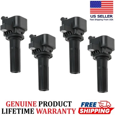 4 bobinas de encendido ACDelco para Chevrolet 2006-2012, GMC Hummer 12629472 GENUINAS Foto 1 de 4
