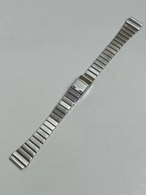 Correa de reloj Casio de acero inoxidable - 13 mm - longitud ajustable Foto 1 de 4