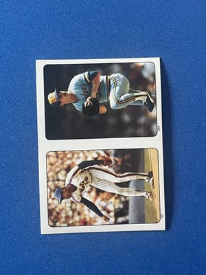 1985 Topps Stickers #107 & #293 Dwight Gooden Rookie Baseball Card - Image 1 of 2