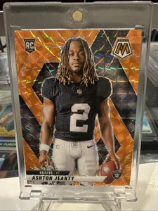 2025 Panini Mosaic Ashton Jeanty Orange ROOKIE /199 🔥 Raiders - Picture 1 of 4
