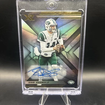 2019 Panini XR - Sam Darnold #10 Autographs /15 (AU) - Image 1 of 2