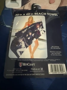 Asciugamano Hololive evento ufficiale 7/5/25 LA Dodgers. Oggetto da collezione. 30x60". Nuovo - Foto 1 di 8
