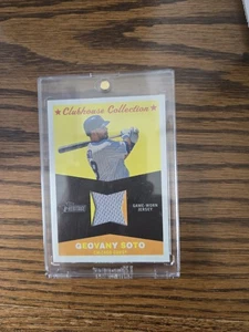 GEOVANY SOTO 2009 TOPPS HERITAGE CLUBHOUSE COLLECTION JERSEY GAME WORN #GS - Picture 1 of 1