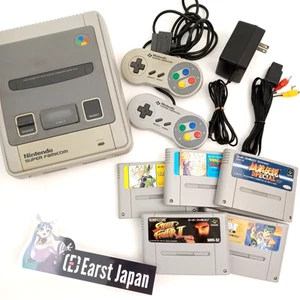 Consola Nintendo Super Famicom + Juego de 5 Luchas Aleatorio Probado Funcionando - Imagen 1 de 5