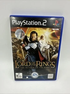 2003 Lord Of The Rings Return of The King PS2 Playstation 2 Complete Manual RARE - Picture 1 of 6