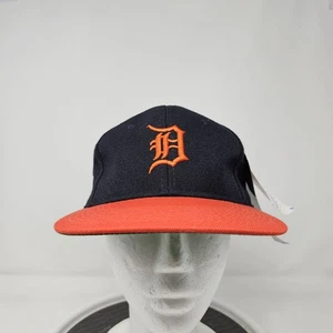 Vintage Detroit Tigers Sports Specialties Plain Logo Fitted Hat Size 6 3/4 NWT - Picture 1 of 10