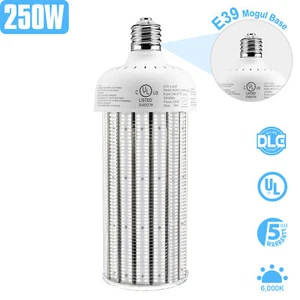 250W LED Corn Light Bulb Large Mogul Base E39 34425Lumens 1000W Equivalent 6000K - Picture 1 of 12