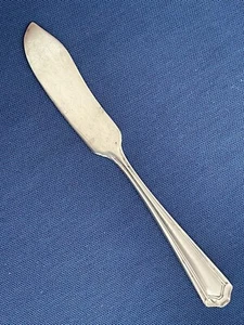 EINE ANTIKE c1914 LEXINGTON SILBERPLATTE FLACHER GRIFF BUTTERSTREUER SEHR GUTER ZUSTAND - Bild 1 von 8
