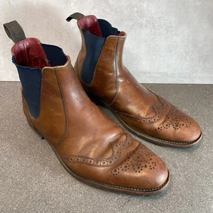 Loake Hoskins hellbraun Leder Chelsea Boots Schuhe Herren UK10/EU44 526885 - Bild 1 von 12