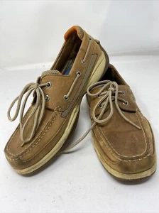 Zapatos Sperry Top Sider Lanyard para hombre 2 ojos cubierta de barco talla 8,5 M tostado 0777924 - Imagen 1 de 9