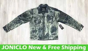 Jacke Herren Denim Acid Wash Teal Veno - Bild 1 von 5
