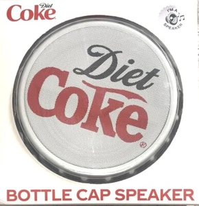 Diet Coke Bottle Cap Bluetooth Speaker With LED Lights - Great For Man cave - Picture 1 of 4