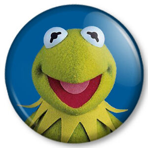 Kermit The Frog 25mm 1" Pin Button Badge Sesame Street Retro Kids TV Muppets (2)