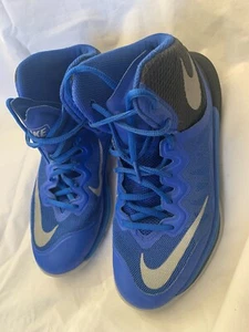 Herren Jungen Größe 6,5 Nike Prime Hype DF II Basketball Stil 811053-400 blau schwarz - Bild 1 von 7