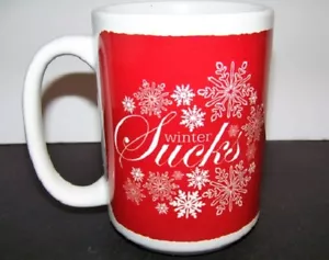 Tazza ceramica Winter Sucks 14 fl. oz. - Foto 1 di 2