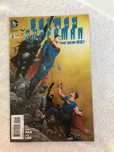 Batman Superman #2A Lee (Sep 2013, DC) NM 9.4 - Picture 1 of 4
