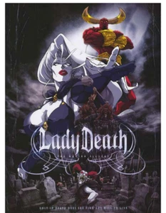 NEW ANIME LADY DEATH COMICS SCROLL 34"HX 27"W - Picture 1 of 1