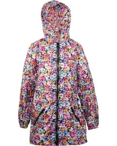 New Shed Rain Packable Anorak Jacket MAXINE FLORAL Lightweight Travel Small Med - Picture 1 of 2