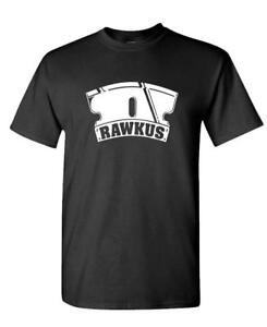 RAWKUS RECORDS - Unisex Cotton T-Shirt Tee Shirt