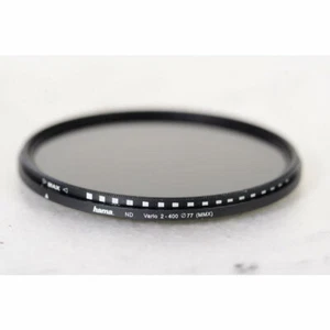 Hama 77mm Adjustable Grey Filter 2-400 - ND Filter E-77 - Adjustable Gray - Picture 1 of 3