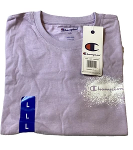 Champion Women's Short Sleeve Graphic T-Shirt, Urban Lilac, Size: Large - Picture 1 of 4