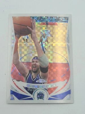 Tarjeta de baloncesto 2004-05 Topps cromada X-Fractors Kings #58 Brad Miller sin estuche Foto 1 de 2
