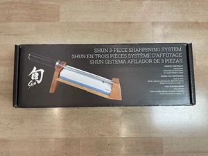 Shun 3-Piece Whetstone Sharpening System - Picture 1 of 2