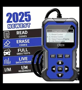 2025 New OBD2 Scanner Full Scanner, Details codes Reader, Auto Diagnosis Tool - Picture 1 of 2