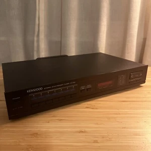 Kenwood KT-54 Stereo Synthesizer Tuner + Antenna (1985) - Picture 1 of 10