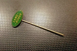 Land Rover Anstecknadel Logo glasiert ab 1989 alt+original - Maße 16x8mm - Picture 1 of 1