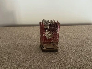 BATH & BODY WORKS Etched Maple Leaf Leaves Foaming Hand Soap Sleeve Holder Fall - Picture 1 of 1