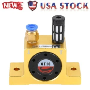 GT-10 Pneumatic Vibrator Industrial Turbine Vibrator with Silencer Connector US - Bild 1 von 9
