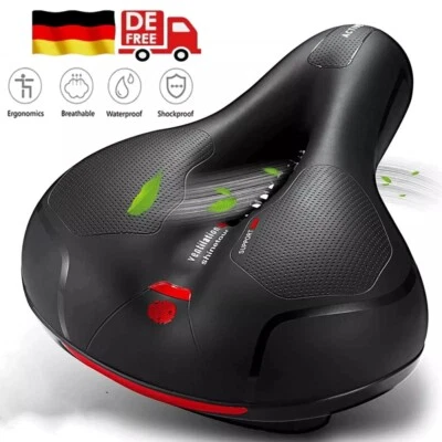 Bike Ergonomische Fahrrad Sattel Fahrradsitz Schlitz Prostata Herren Damen^ - Bild 1 von 4