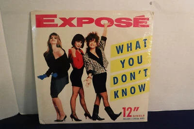 Expose, What You Don't Know, Arista Records AR1-9837,1989 SEALED, Electro, Synth - Image 1 of 2