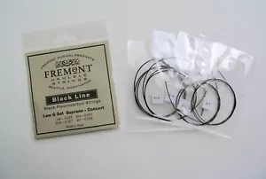 Fremont Blackline Fluorocarbon Ukulele Strings Low-G Set Sop & Con Set - Picture 1 of 1