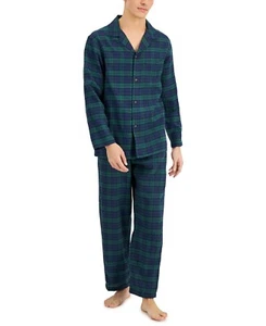 Juego de 2 pijamas de franela Club Room para hombre talla múltiple S 1678 - Imagen 1 de 1
