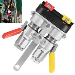 9500-4 Agricultural Tractor Clamp Kit Hydraulic Break-Away Coupler w/ Dust Cover - Picture 1 of 19