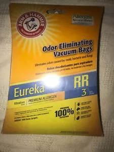 Arm & Hammer Odor Eliminating Vacuum Bags Eureka RR Has 2 Bags, Missing 1 Bag - Picture 1 of 4