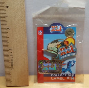 2007 Super Bowl XLI Colts v Bears Sliding Piece PIN w/ Marlin and Fish - NIP - Picture 1 of 4