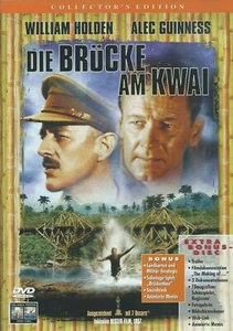 2xDVD DIE BRÜCKE AM KWAI William Holden, Alec Guinness DVD 1957 & BONUS NEU - Bild 1 von 1