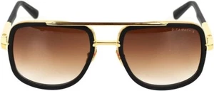 Gafas de sol Dita MACH-S DT DTS412 A-01 oro amarillo/negro mate metal marrón - Imagen 1 de 12