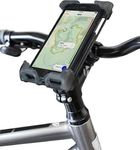 Delta Cycle Hefty + Deluxe Phone Holder For Smartphone Bicycle - Picture 1 of 4