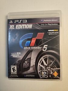 Gran Turismo 5 XL Edition (Sony Playstation 3, 2012) PS3 Complete TESTED CIB