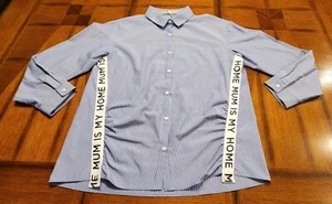 ZARA MÄDCHEN CASUAL COLLECTION LANGARMSHIRT MIT KNÖPFEN GRÖSSE 11/12 ~ NEU MIT ETIKETT - Bild 1 von 9