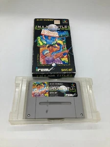 Major Title Super Famicom SNES Golf Irem Japan Authentic Video Games - Bild 1 von 1