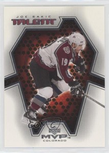 2001-02 Upper Deck MVP MVP Talent Joe Sakic #MT2 HOF