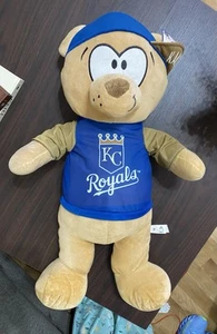 Kansas City Royals Stuffed Plush Bear #Good Stuff Genuine MLB Merch With Tag - Picture 1 of 13